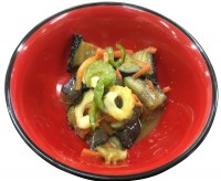 福井県福井市飯塚町の宅配弁当サービス デリカマート:なすみそいため(100g)