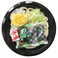 福井県福井市飯塚町の宅配弁当サービス デリカマート:冷やしさぬきうどん