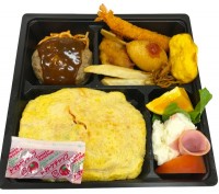 福井県福井市飯塚町の宅配弁当サービス デリカマート:お子様オムライス弁当