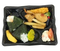 福井県福井市飯塚町の宅配弁当サービス デリカマート:お子様おにぎり(2ヶ)弁当
